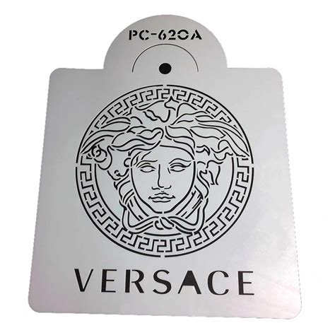 versace stencil for cakes|Large Versace Stencil .